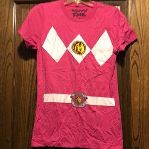 Pink Power Ranger Graphic Tee